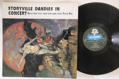 LP Record STORYVILLE DANDIES - Storyville Dandies In CONCERT AT1002 A.T. Japan Jazz Used