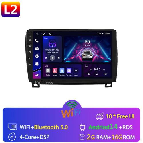 

2Din Android Автомагнитола GPS для Toyota Tundra XK50 2007-2013 Sequoia XK60 2008-2017 Автомобильный Радиоприемник Мультимедиа Видео Плеер Нави Стерео