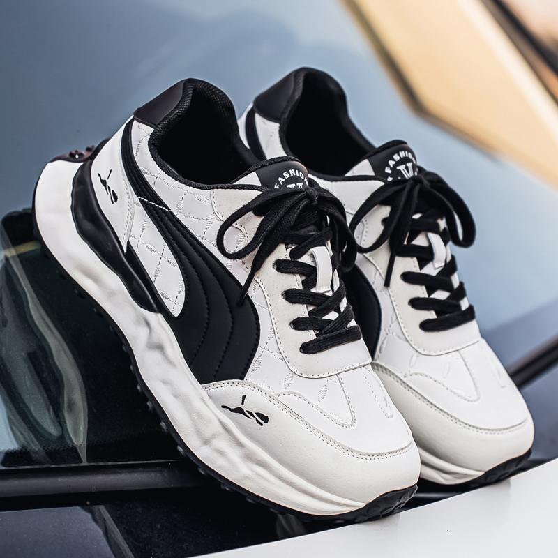 New Fashion New Men's Fashion Casual Low Top Sports Shoes Students Thick Sole Comfortable Sneakers Boys Male Classic Breathable Basketball Shoes