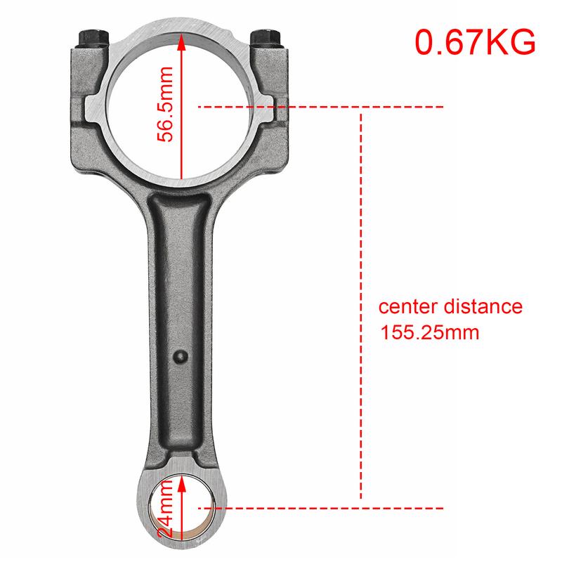 Artudatech Engine Floating Pin Connecting Rod 12607475 For GM 5.3L 6.0L 6.2L LS2 LS3 Gen IV