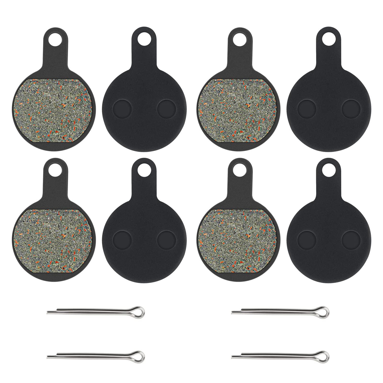 MOACCE [4 Pairs/Set] Bicycle Disc Brake Pads Compatible Model Tektro 4 pairs/set