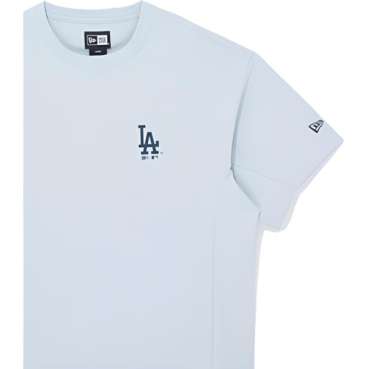 New Era SS26 Urban Exploration Series MLB Los Angeles Dodgers Team Logo Printed Embroidered Logo Round Neck Loose Short Sleeve T-Shirt 14905093