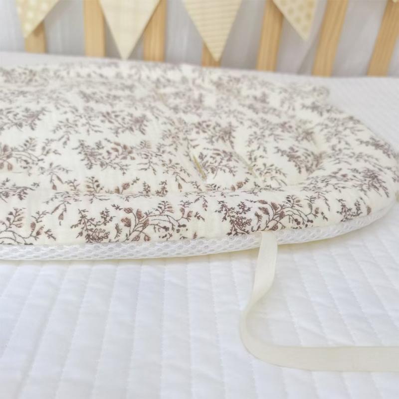 Machine Washable Strollers Seat Cushion Soft Comfortable Insert Pad for Infant Pushchairs Yearly Round Comfort