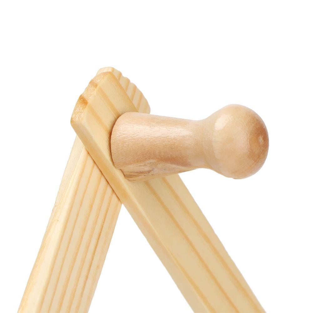 Storage Expandable Fold Shelf Bathroom Rack Sundries Bag Coat Hooks Clothes Hanger Hat Closet Hook Natural Wood --