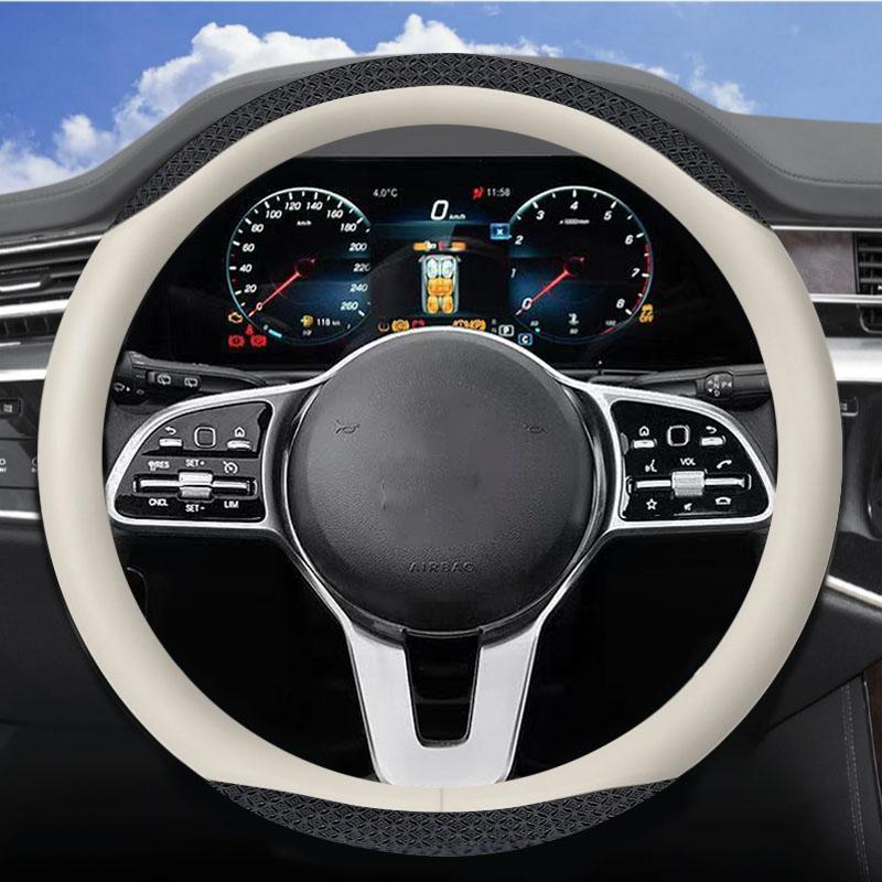 Leather Car Steering Wheel Cover for Citroen C1 C2 C3 C4 C5 C6 C4L VTS Berlingo Picasso Aircross Sega Ely See C3-XR Accessories L9