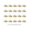 20Pcs Golf Ball Markers Round Accessories Wooden Premium Golf Position Marker for Golf Course Sports Practice Golfing Men Women