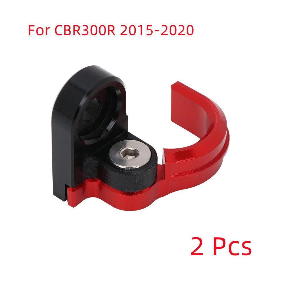 2 Pcs Motorcycle CNC Rear Brake Line Hose Clamp Holder For HODNA CRF230L CRF230M