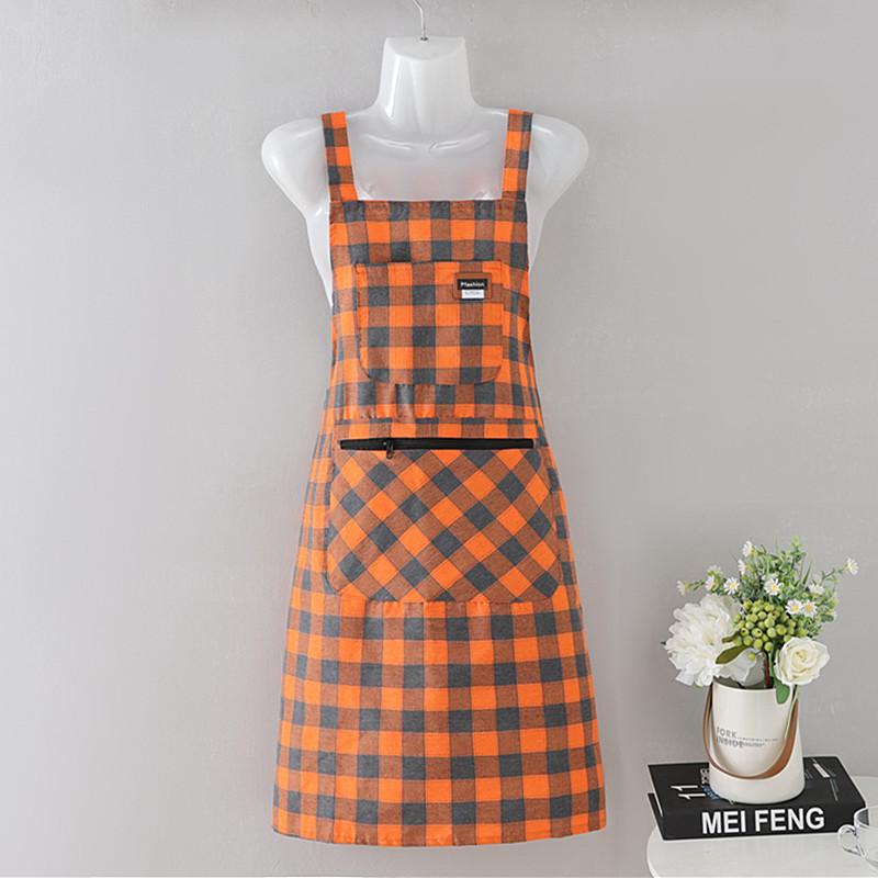 Cotton Kitchen Apron: Breathable, Stylish, Dirt-resistant & Durable Workwear for Women, Ideal for Home Cooking & Photography