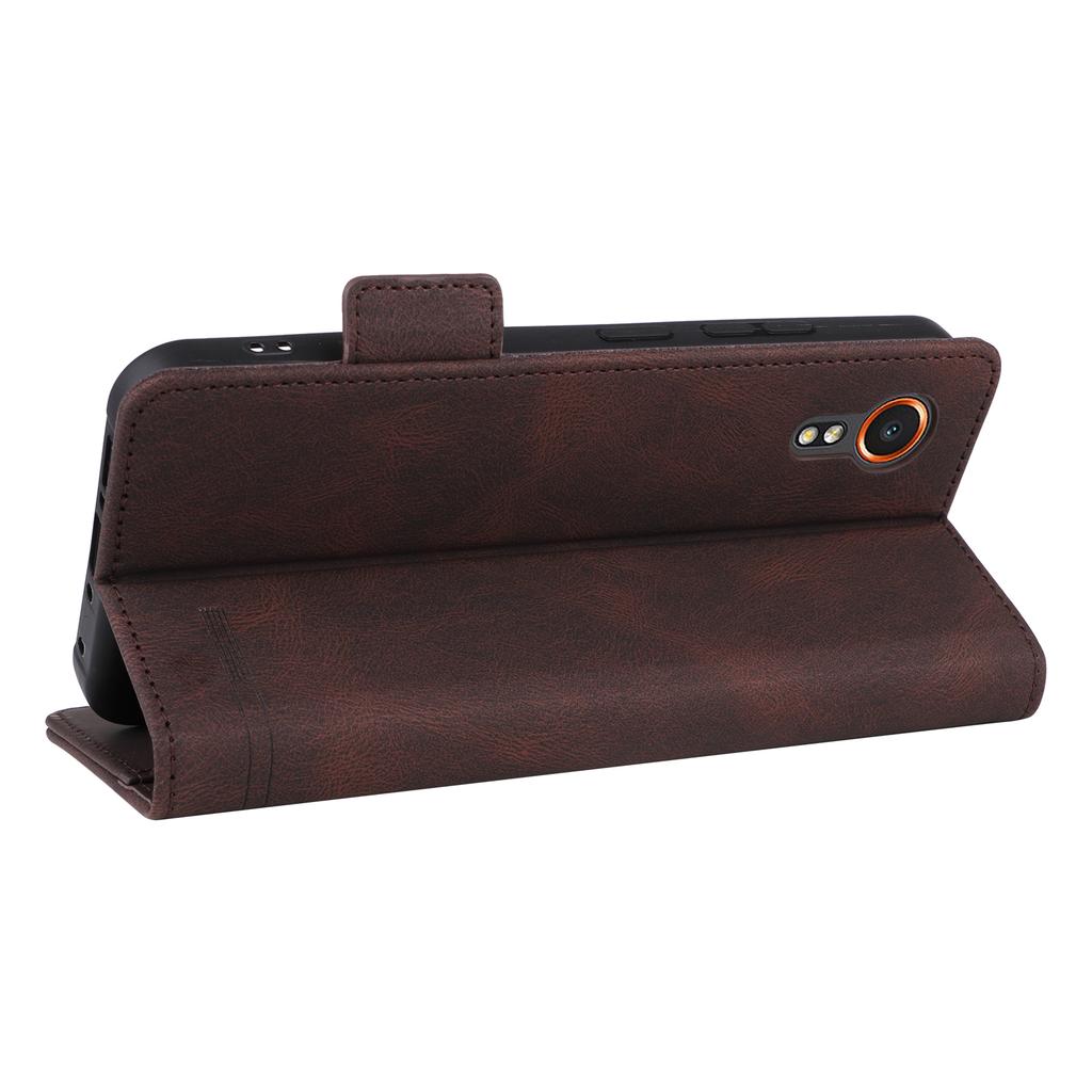 For Samsung Galaxy Xcover7 Flip Phone Case Wallet PU Leather Stand Cover