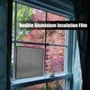 Aluminium Insulation Film Aluminum Thermal Window Film Roll Heat Resistant Double-Layer Privacy Protector for Apartment Rental