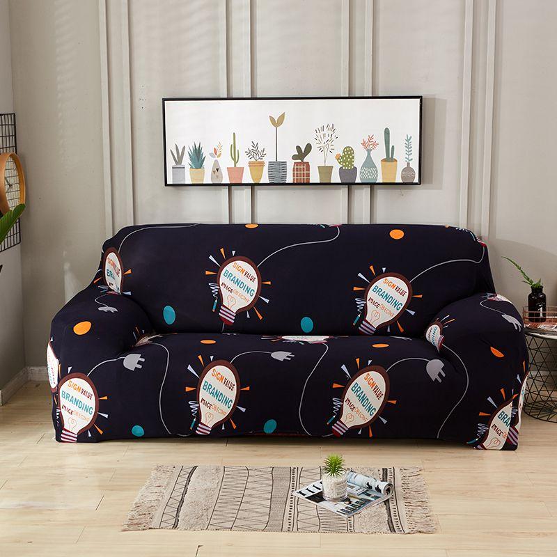 2 3 1 4 Seater Stretch Sofa Cover Couch Elastic Tight Wrap Protector Slipcover