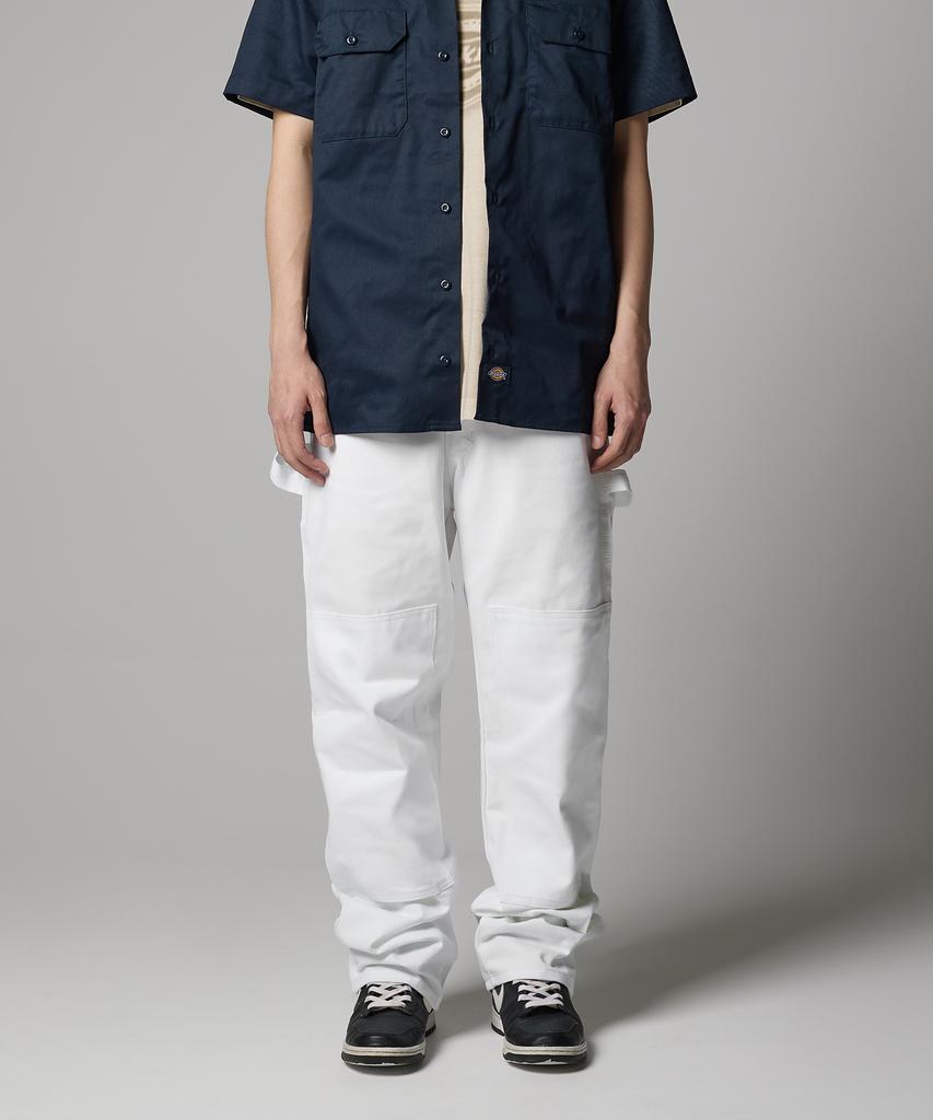DICKIES Double Knee Painter Pants White