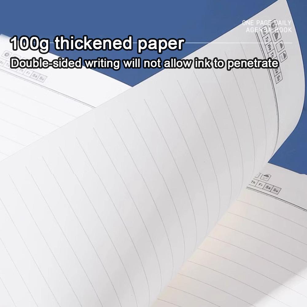 (Logo Can Be Engraved) A5 Leather Student Subject Notebook, Business Meeting Record Book, Thickened Notepad, Office Ledger, Diary