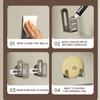 2pcs Pot Lid Rack Pot Cover Cutting Board Holder Sponge Storage Shelf Kitchen Bathroom Wall Mounted Organizer Rack Accessories