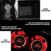 New 2026 Car Sticker For Ford 7 Colors LED Car Cup Holder Lights Luminous Coaster Water Cup Pad For Ford Escape Kuga Mondeo Ecos