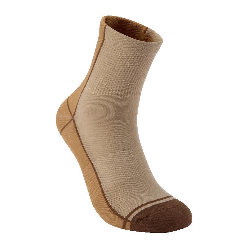 FILA FUSION Unisex Color-Block Mid-Calf Sports Socks M