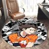 Haikyuu Chair Mat Round Rug-Office Carpet, Non-slip, Suitable for Living Rooms, Bedrooms Decor.1205023a