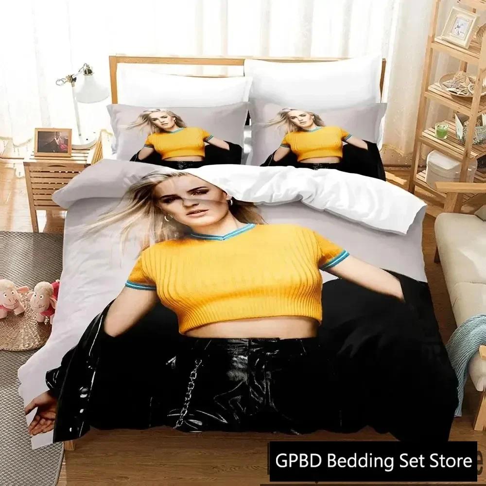 3D Druck Anne-Marie Bettwäsche Set Doppel Einzel King Bettbezug Bettdecke Kissenbezug Jungen Mädchen Erwachsene Schlafzimmer