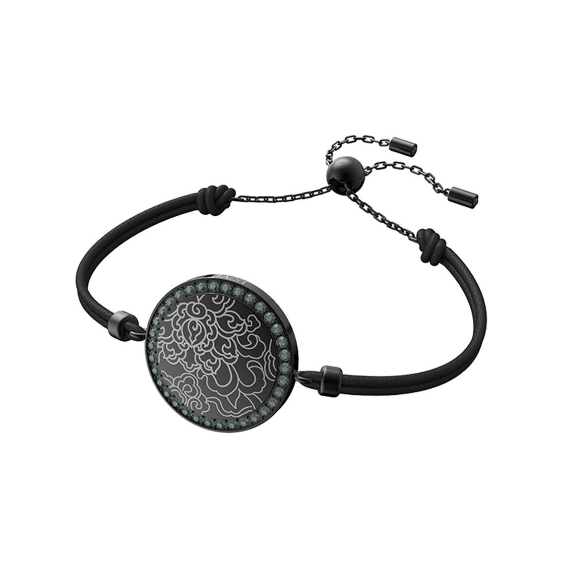 Swarovski Metal Bracelets Unisex Red/Black No gift box чёрный
