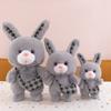 Cute Couple Rabbit Doll Backpack Rabbit Plush Toy Valentine's Day Gift Wedding Decoration Doll