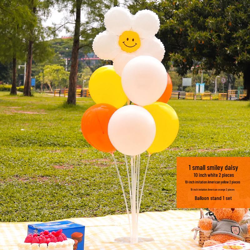 

Children s First Birthday Picnic and Camping Photo Props with Balloons