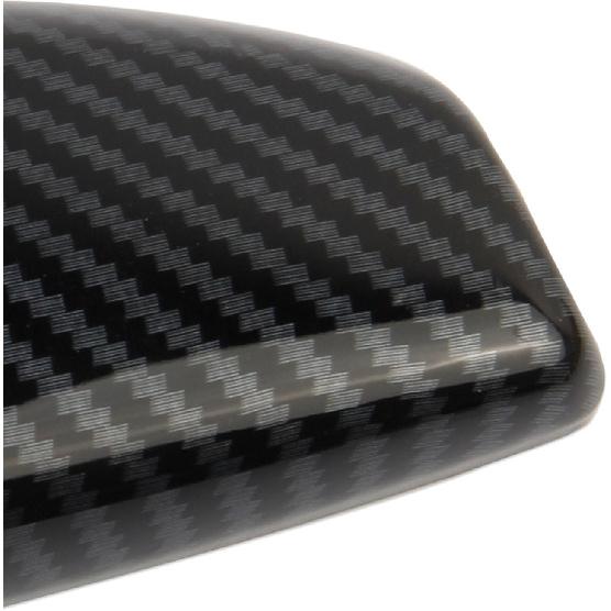 Korlot Carbon Fiber Style Center Console Gear Shift Head Cover Trim for Hyundai Tucson/Santa Cruz/Elantra 2022-2026