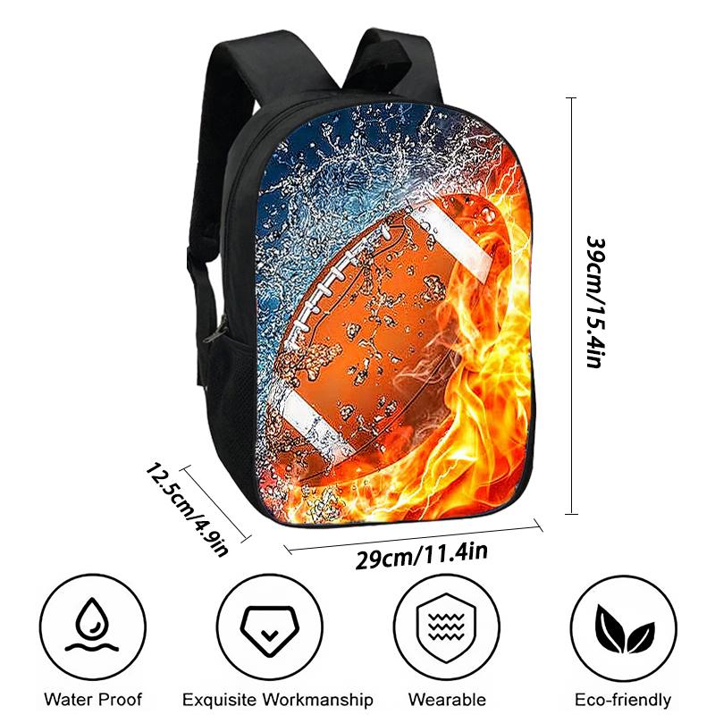 Children Backpack School Bags for Boys Light Weight & Durable School Backpack  with Soccer Player