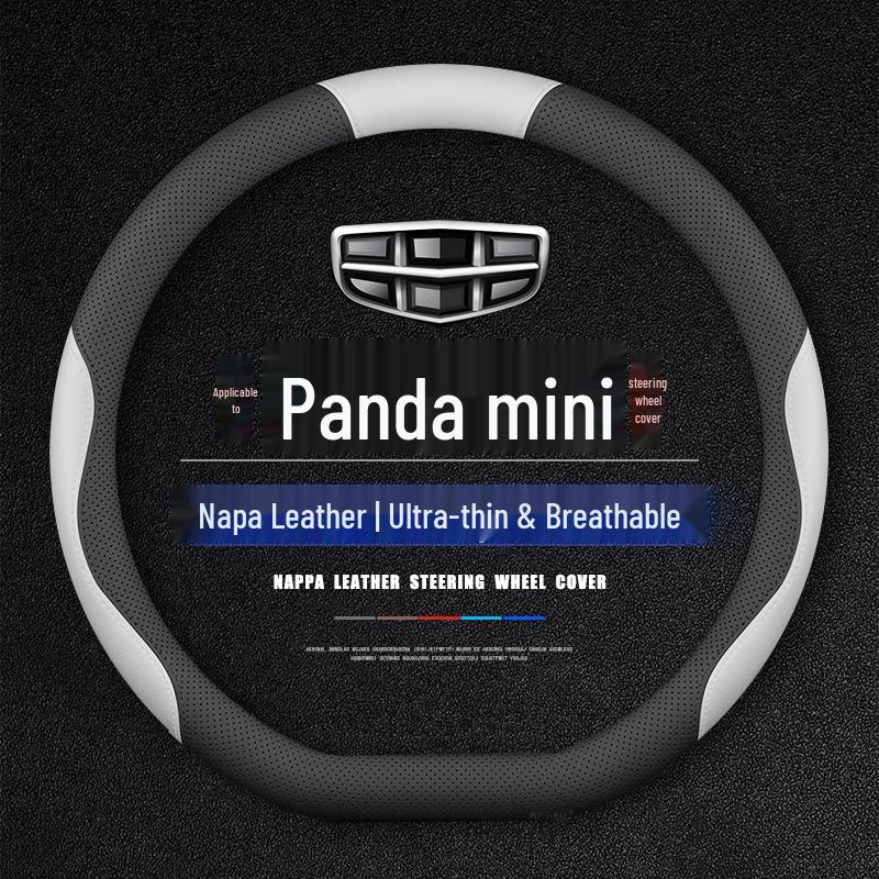 Universal Geely Panda Mini Steering Wheel Cover, All-Season, No-Sew Grip, Women's 2023 Thin Model