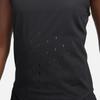 Nike Solid Color Logo Round Neck Running Vest Women Tops Black FN2504-010