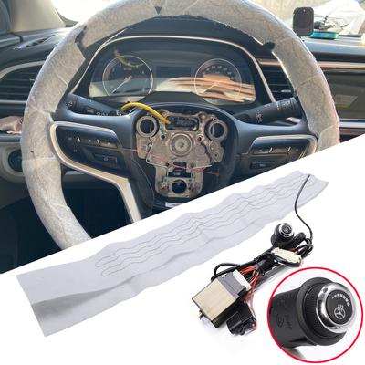 Universele auto vrachtwagen verwarmde stuurwielhoes verwarming DIY kit pad winter 6 standen schakelaar verstelbare handwarmer 12V