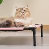 Mesh Cat Dog Hammock Anti-Scraping Moisture-Proof Pet Folding Camping Bed For Small Dogs Indoor and Outdoor Elevated Nest Bed