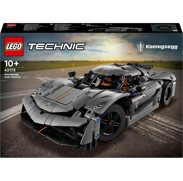 LEGO Technic 42173 Grauer Hypercar Koenigsegg Jesko Absolut