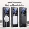 Compatible Honor Magic V6 Foldable Phone Case: Transparent Magnetic Charging, Full Coverage, Anti-Drop Protection.