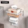 Wooden Toilet Paper Holder Bathroom Wall Mount WC Paper Phone Holder Shelf Storage Paper Towel Holder Accessories