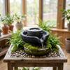 Resin Fish Tank Mini Water Mill Circulating Waterfall Waterfall Fountain Decor  Garden Decor