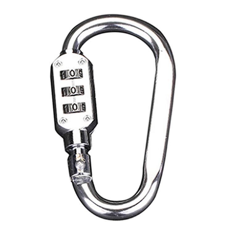 Gourd Hanging Buckle Helmet Car Basket Lock Carabiner Backpack Password Lock Hook Hanging Buckle