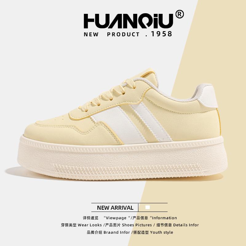 Global Thick Baseplate Shoes Women's KMBDBX82002 New Summer Versatile High Board Shoes Light Shoes Women's Shoes