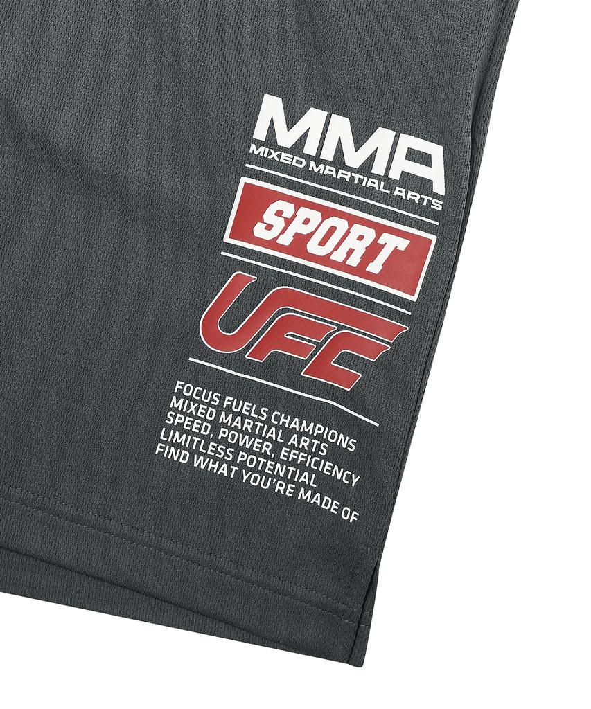 Ufc Sports Ufc Sponsor Relax Fit Shorts Charcoal U4Tpx2306Ch