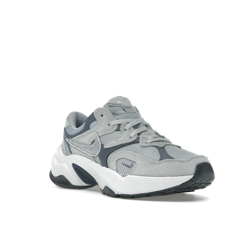 Nike AL8 Gri Lupi Carbon Deschis Nuanță Platina Argintiu Metalic Femei FJ3794-003