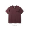 American vintage Cotton Fashion Brand Letter Embroidery Short sleeve T-shirt Men's Summer Bottoming Shirt Foreign Trade Men's Cotton T-shirt