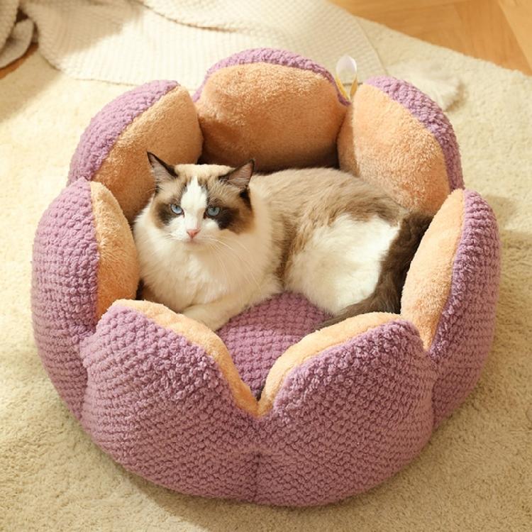 Deep Sleeping Warm in Winter Cat Bed Basket Small Dog House Windproof Pets Nest