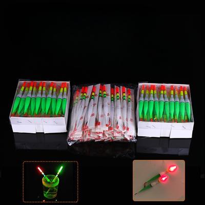 1PC Agua Brillante Plástico Electrónico Blanqueador A Prueba de Viento Blanqueador Electrónico Luminoso Blanqueador Equipo de Pesca Suministros