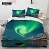 Galaxy Duvet Cover Twin King Size For Teens Boys Starry Sky Bedding Set Microfiber Outer Space Theme Decor Comforter Cover