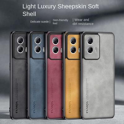 Luxury Leather Shockproof Case for  Moto Edge 50 G85 G34 G04 G24 G54 G14 G84 Moto 40 Neo 30 Ultra Protective Cover Magnetic Textured Lightweight Cover
