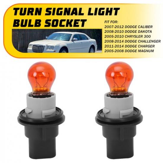 

2x For Dodge Ram 1500 2500 3500 Turn Signal Light Bulb Socket Flasher 5191189AA