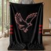 Al AhlyPrinted Flannel Blanket Cozy Skin-Friendly Warm Throw for Couch Bed Indoor Daily Use