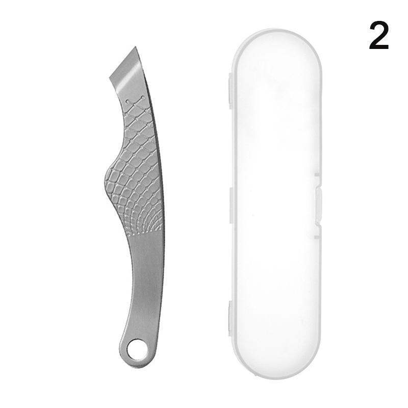 Professionelle Pinzette mit breiter Spitze zum Haarezupfen für Frauen und Männer, verdicktes Edelstahl-Bartpflege-Werkzeug