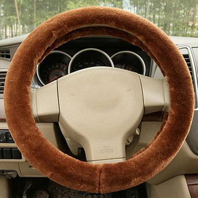 Universal Charm Winter Warm Soft Plush Car Steering Wheel Cover Fashion Car Decoration