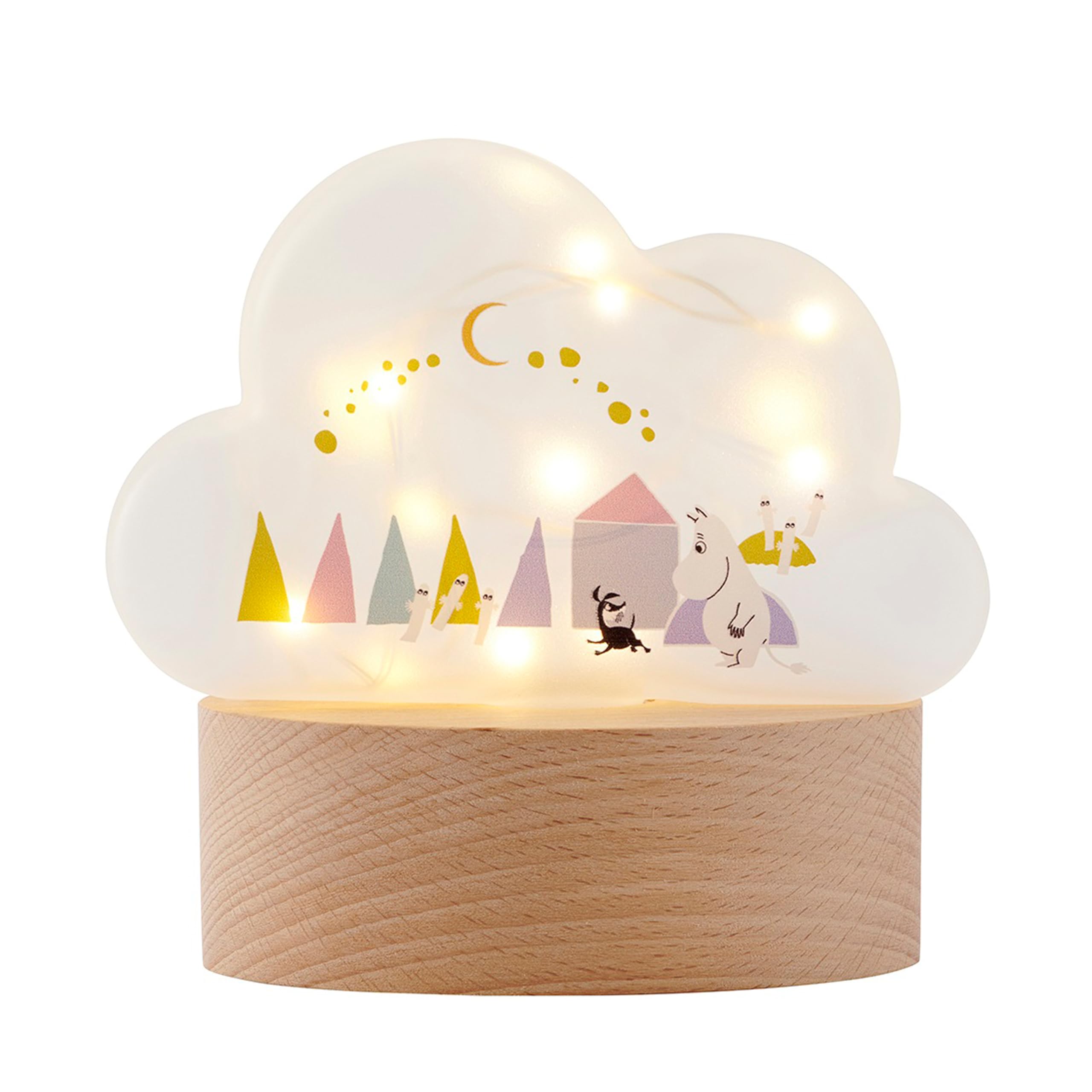 

Chatani Sangyo Moomin Cloud LED Light Milky White H13 x W13 x D7.5cm 152-333241F