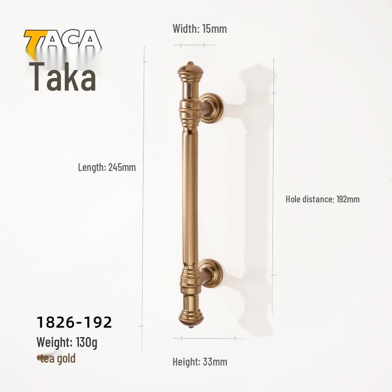 European Furniture Gold Handle for Cabinets and Wardrobes